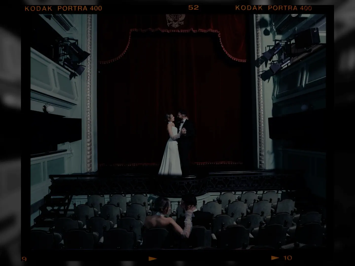 A groom standing at the altar